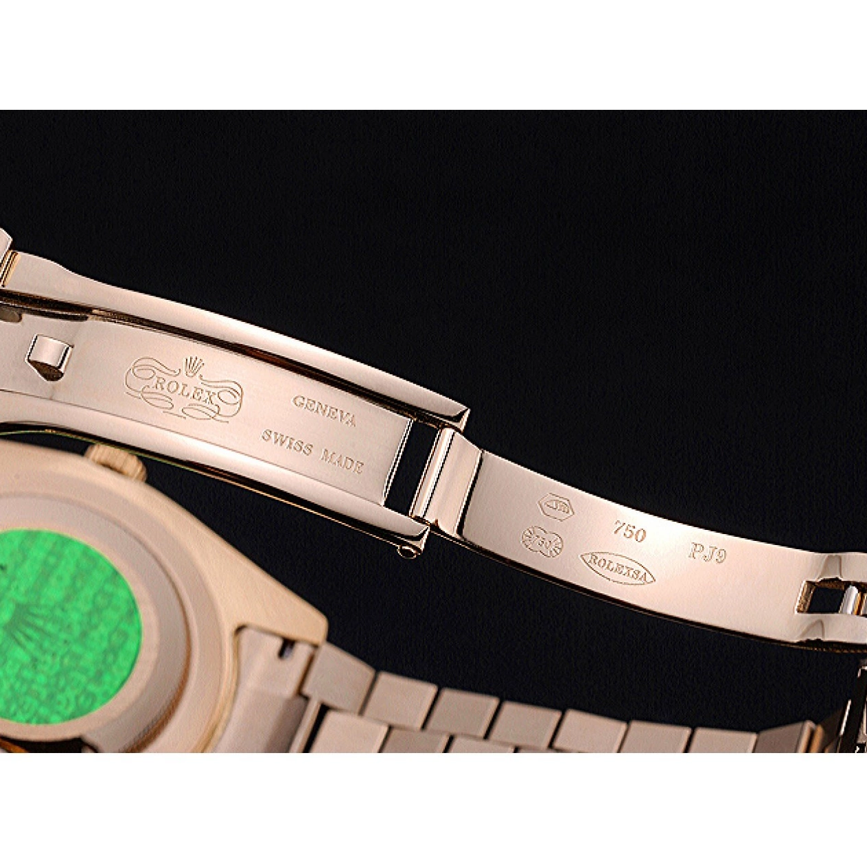 Aaa replica watch 622546 Rolex Day-Date Dial Bracelet White Gold 0807